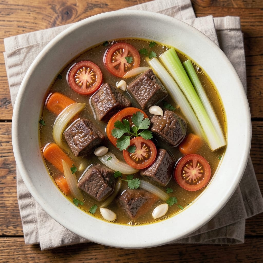 Basic Beef Soup Recipe: Simmered Richness With Pantry Staples