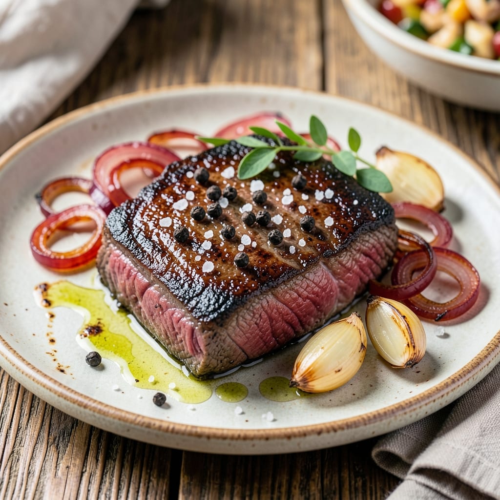 Angus Beef Chuck Steak Recipe: Reverse-Seared Crust With Buttery Interiors