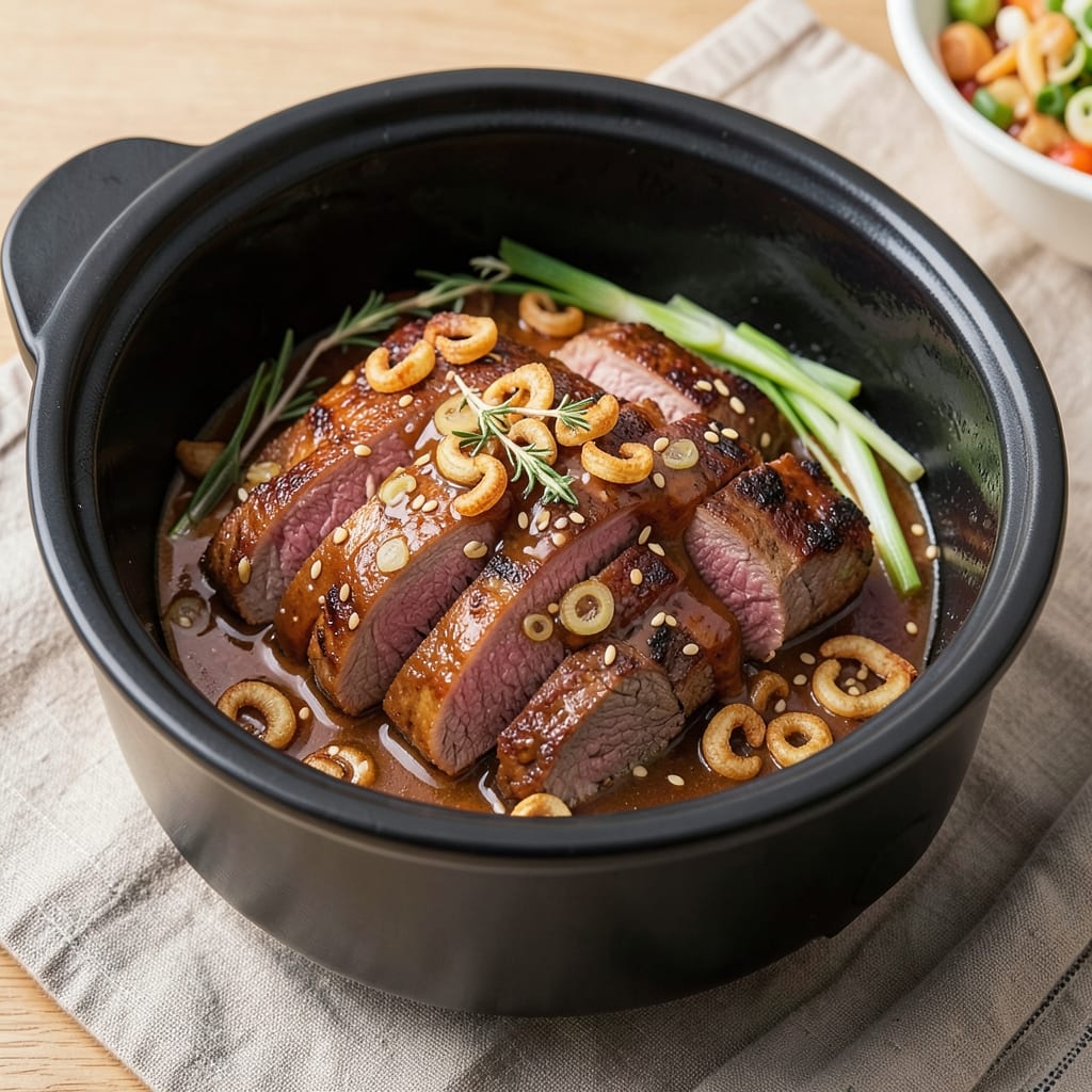 Beef Adobo Crock Pot Recipe: Slow-Simmered Vinegar-Braised Tenderness