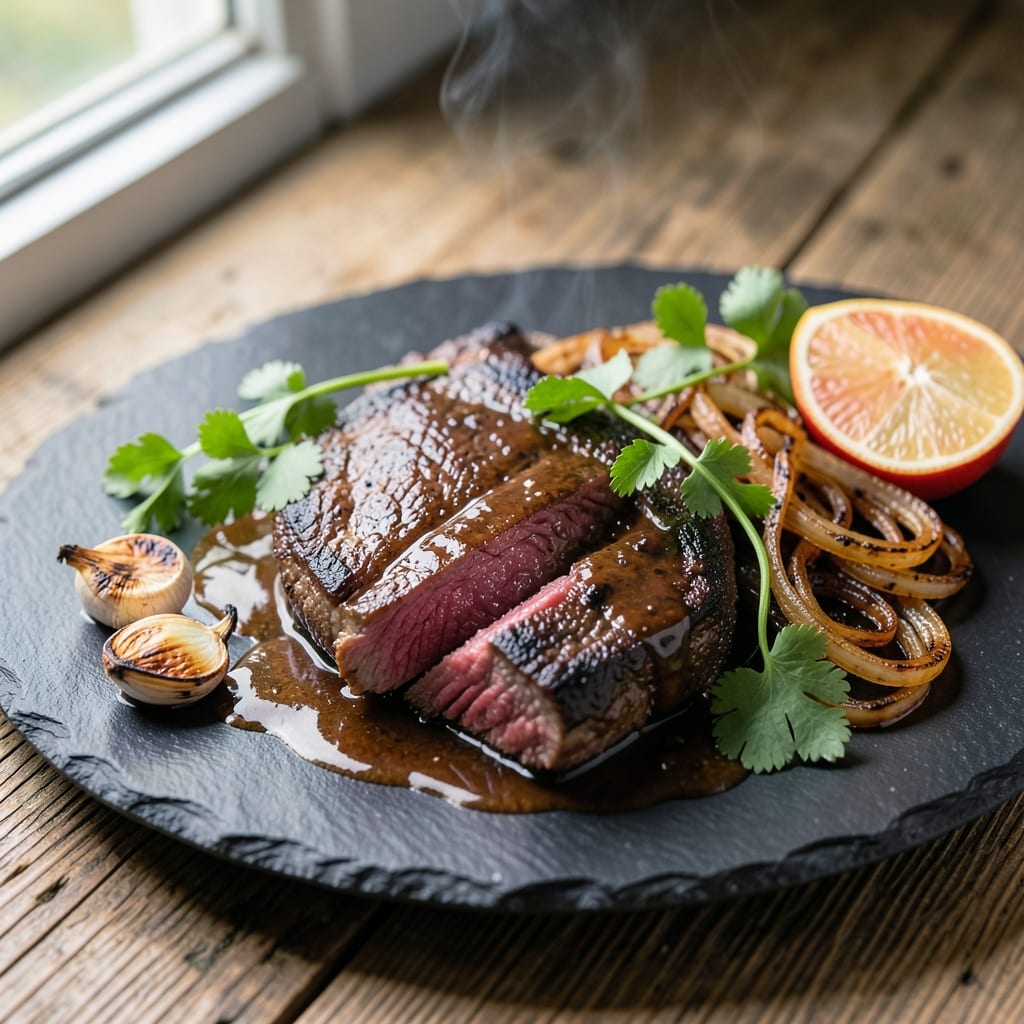 BBQ Beef Skirt Steak Recipe: Smoky Charred Crust with Caramelized Edges