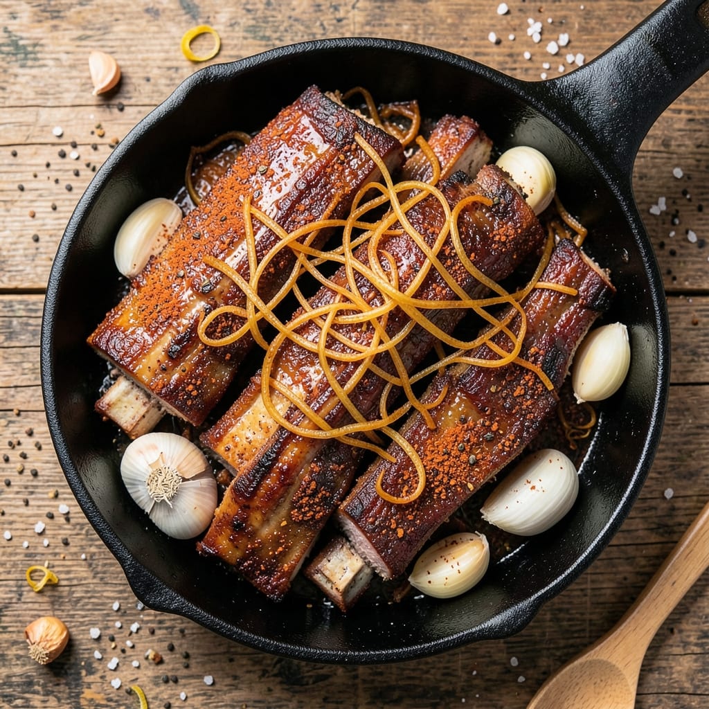 Argentinian Beef Ribs Recipe: Smoky Chimichurri-Kissed Fall-Off-Bones Tenderness