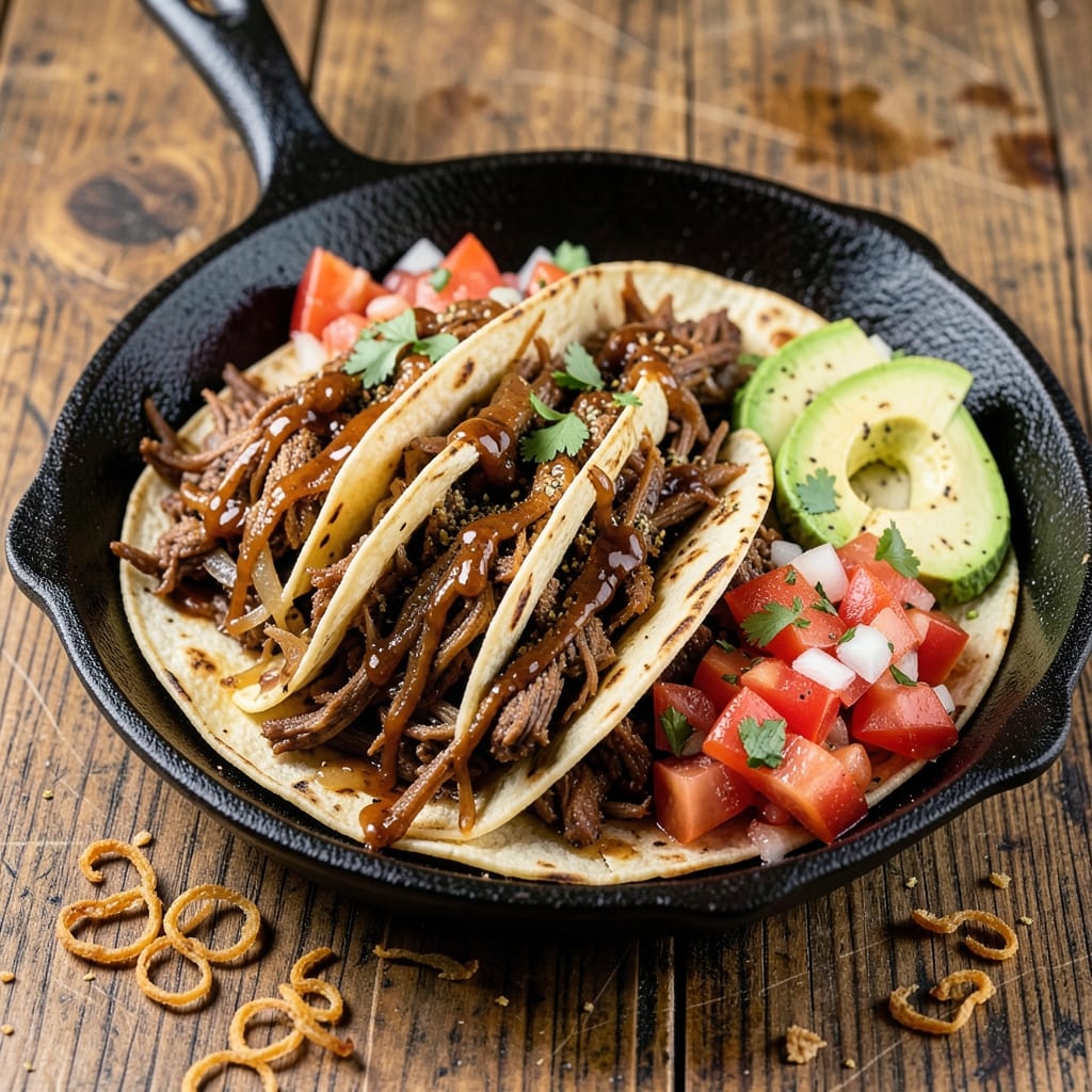 Authentic Mexican Shredded Beef Taco Recipe: Smoky Chipotle and Cumin-Kissed Tenderness