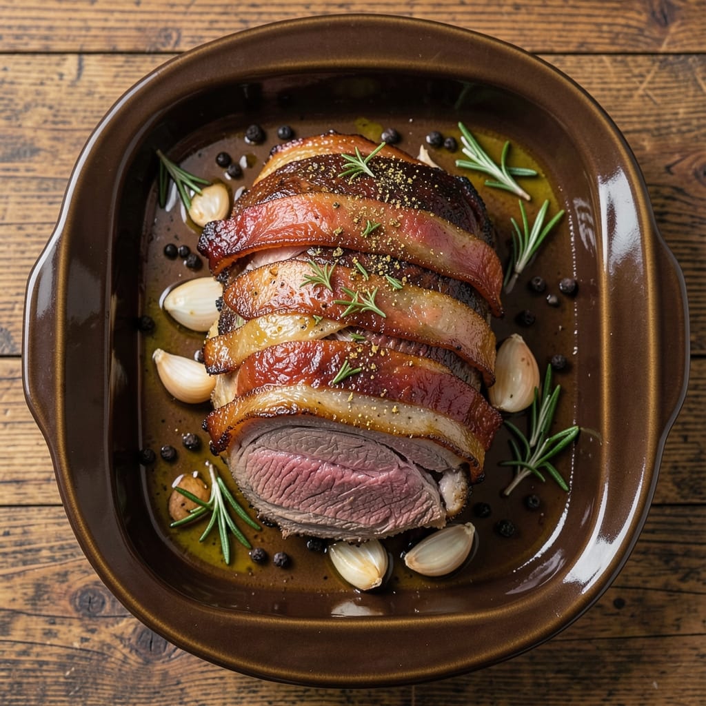 Bacon-Wrapped Roast Beef Recipe: Smoky-Sweet Crust Meets Juicy Core