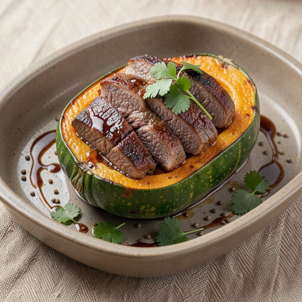 Acorn Squash Beef Recipe: Spiced Roast with Caramelized Sweetness