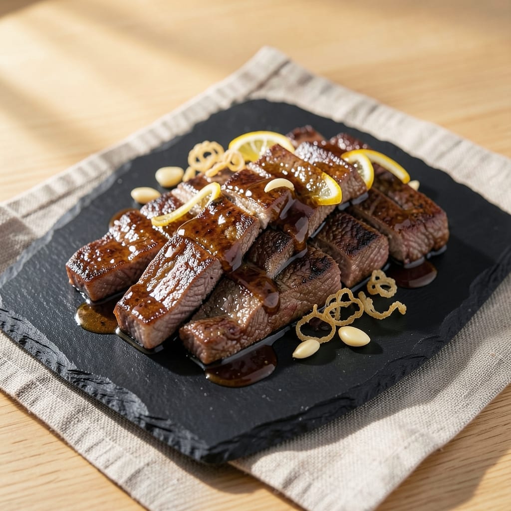 Asian Beef Strips Recipe: Wok-Seared with Sticky-Sweet Soy-Ginger Glaze
