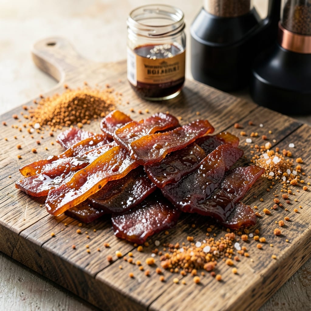 BBQ-Flavored Beef Jerky Recipe: Smoke-Infused Spice Crunch in 90 Minutes