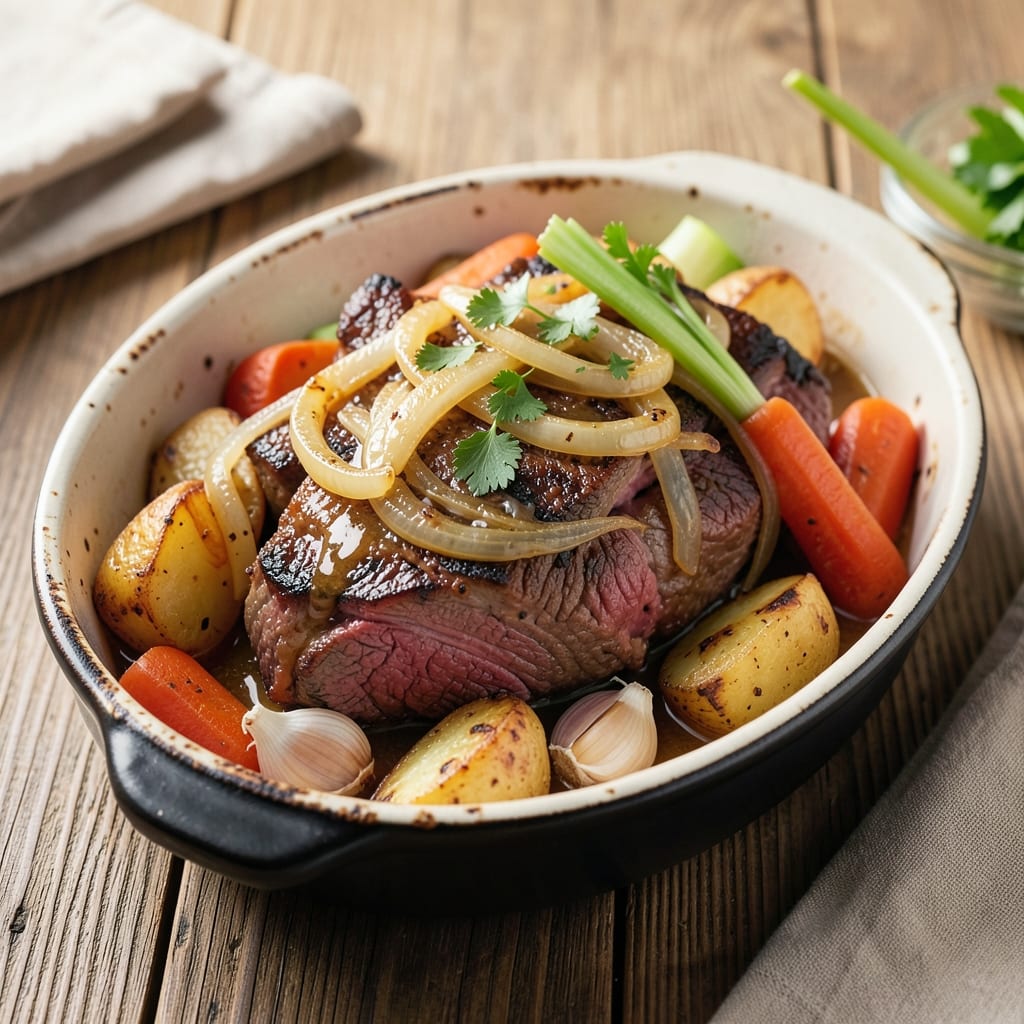 Beef Trimmings Recipe: Zero-Waste One-Pan Stew With Rich Gravy
