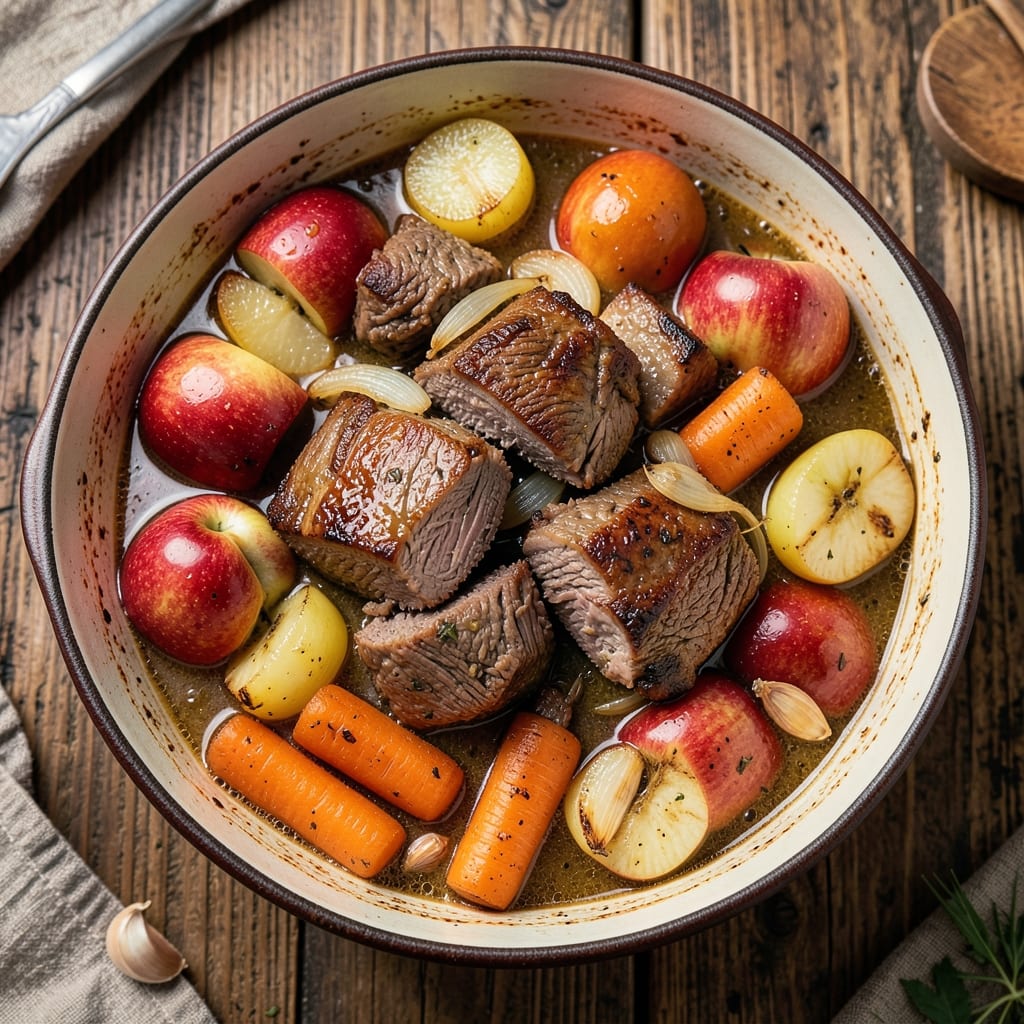 Apple Beef Stew Recipe: Slow-Simmered Sweetness With Hearty Beef Chunks