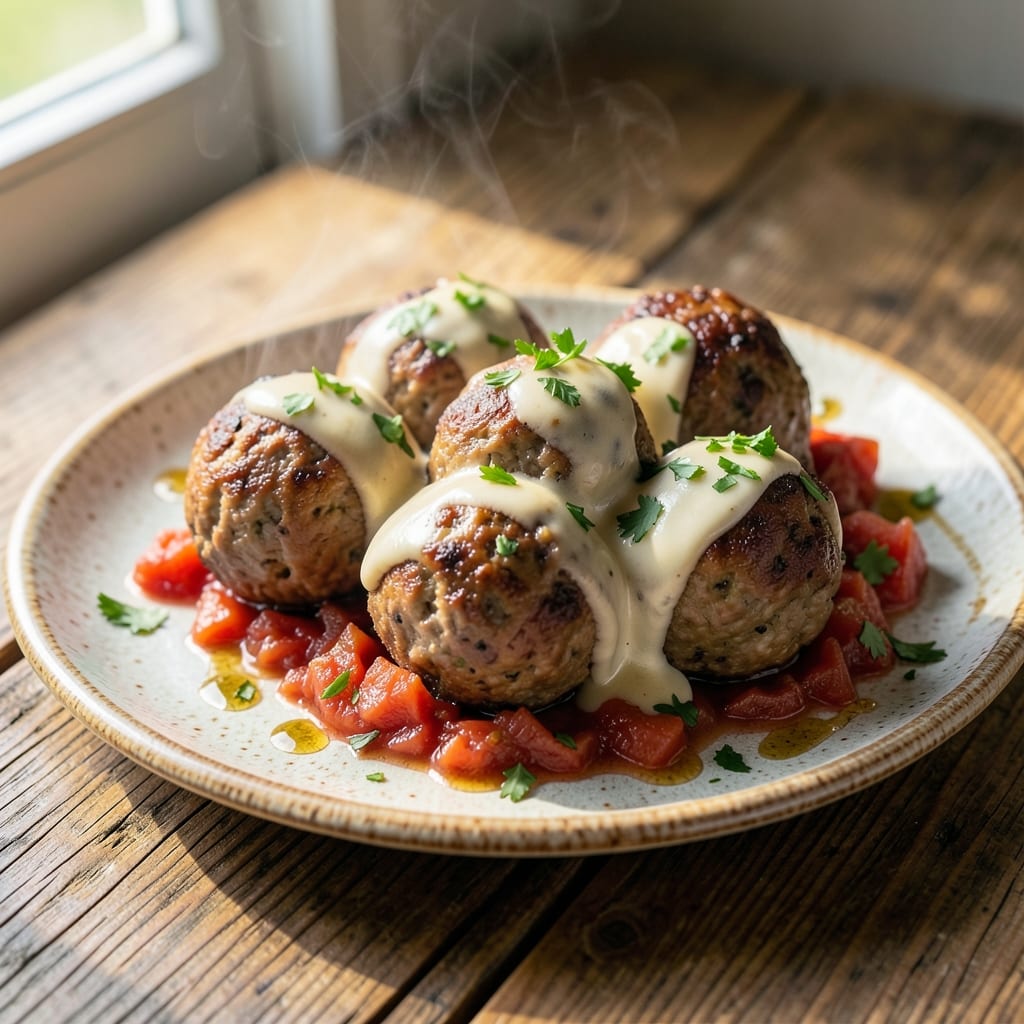 Turkey and Beef Meatballs Recipe: Herb-Infused Power Bites for One-Pan Feasts