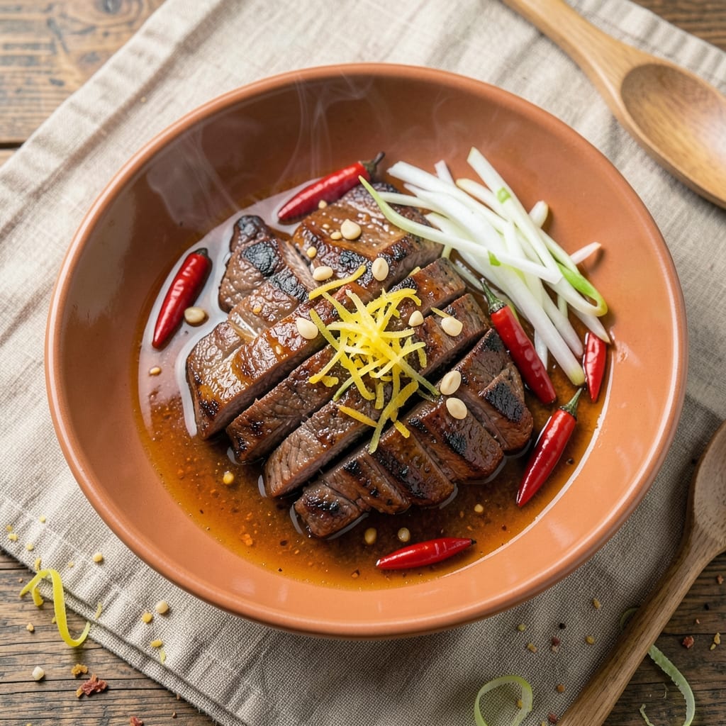 Thai Ginger Beef Recipe: Fiery Ginger-Kissed Tender Bites in 25 Minutes