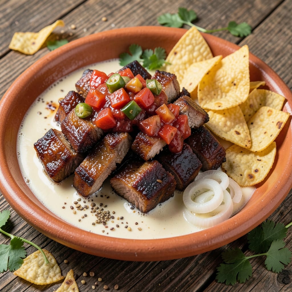 Authentic Mexican Beef Carnitas Recipe: Crispy Lardons With Juicy Centers