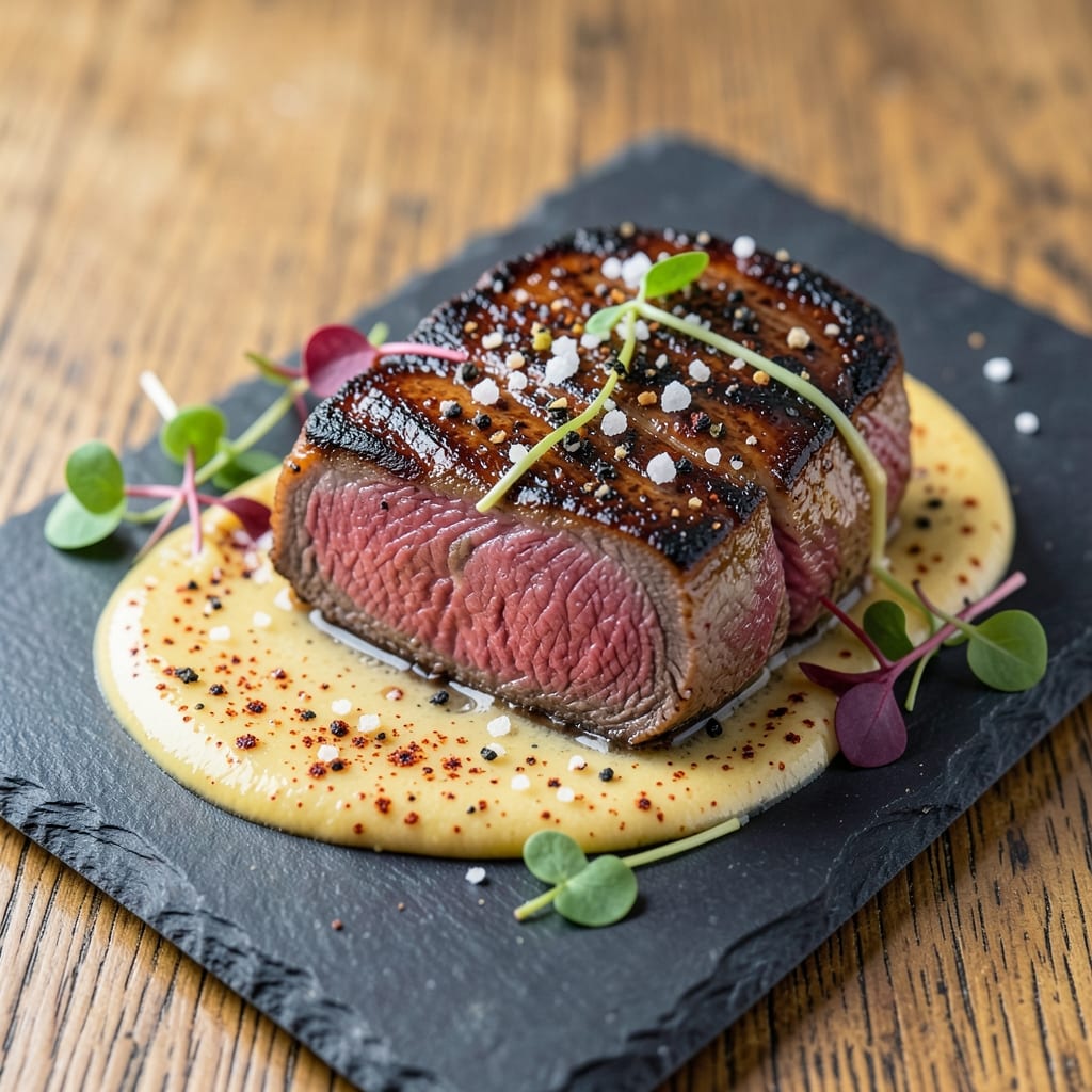 Angus Beef Tenderloin Steak Recipe: Buttery Crust and Pink Center Mastery