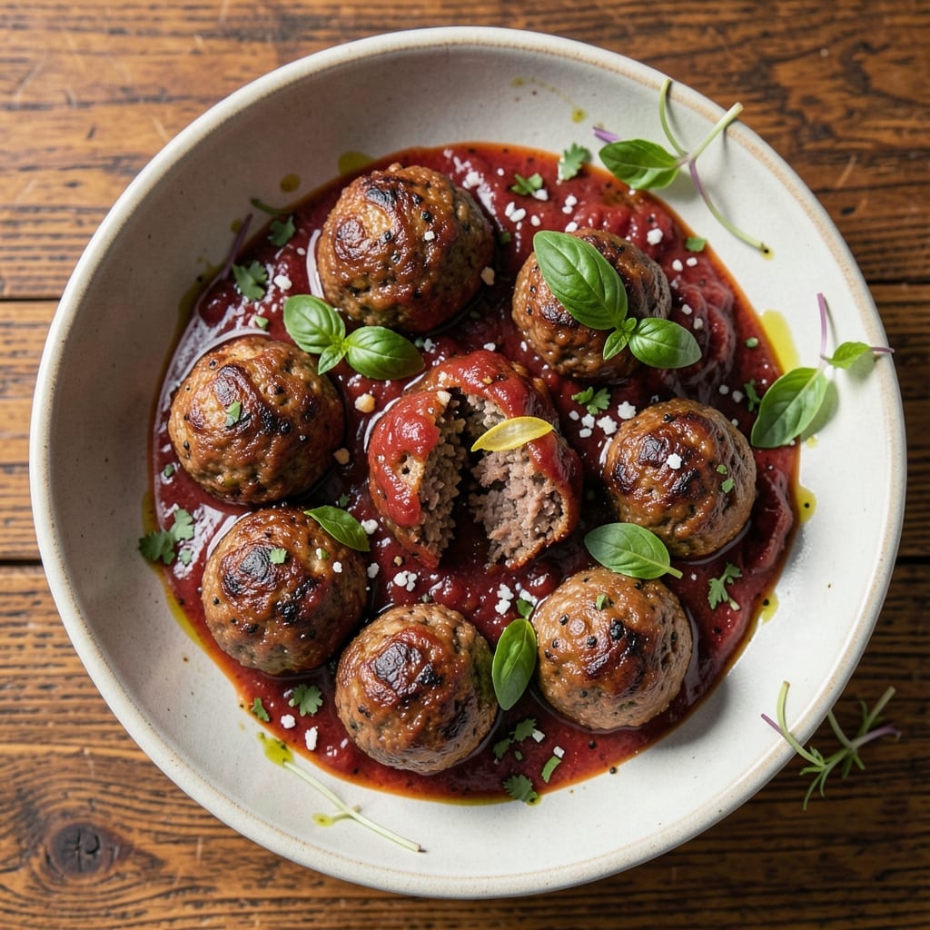 All-Beef Italian Meatballs Recipe: Herb-Infused Bites That Stay Juicy