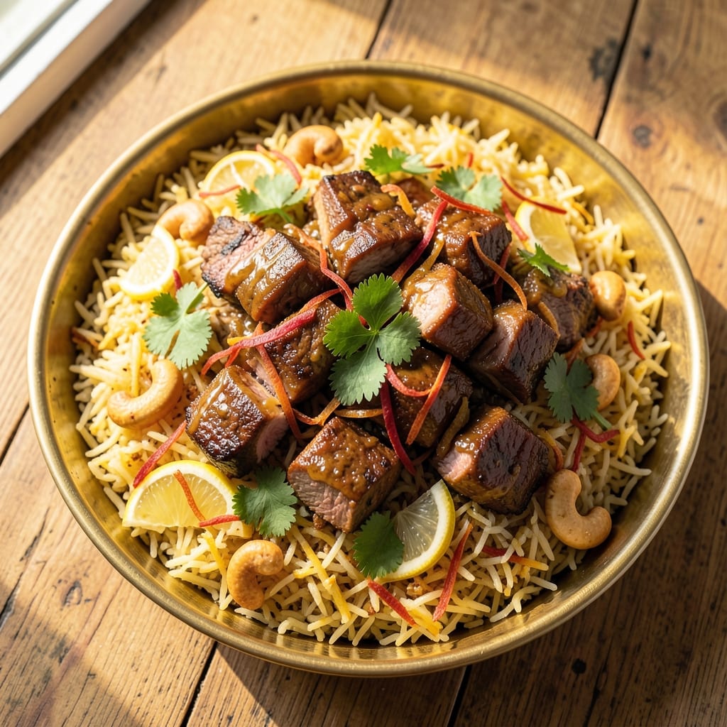 Bangladeshi Beef Biryani Recipe: Saffron-Infused Layers of Spice and Aroma
