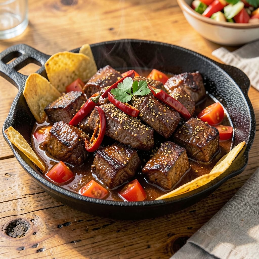 Authentic Mexican Chilli Beef Recipe: Smoky Chipotle-Kissed Tender Bites