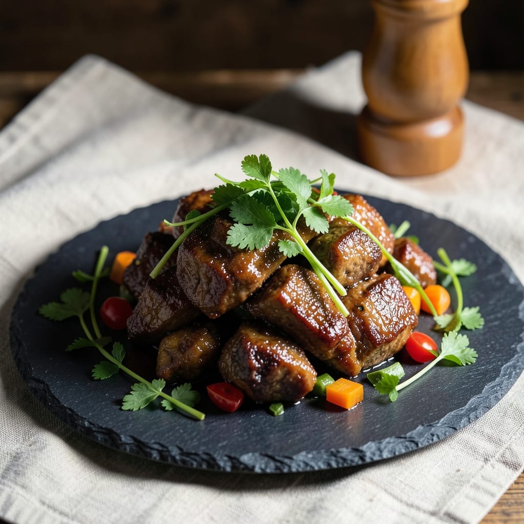Bamboo Beef Recipe: Wok-Seared Umami Crunch With Charred Bamboo Flavor