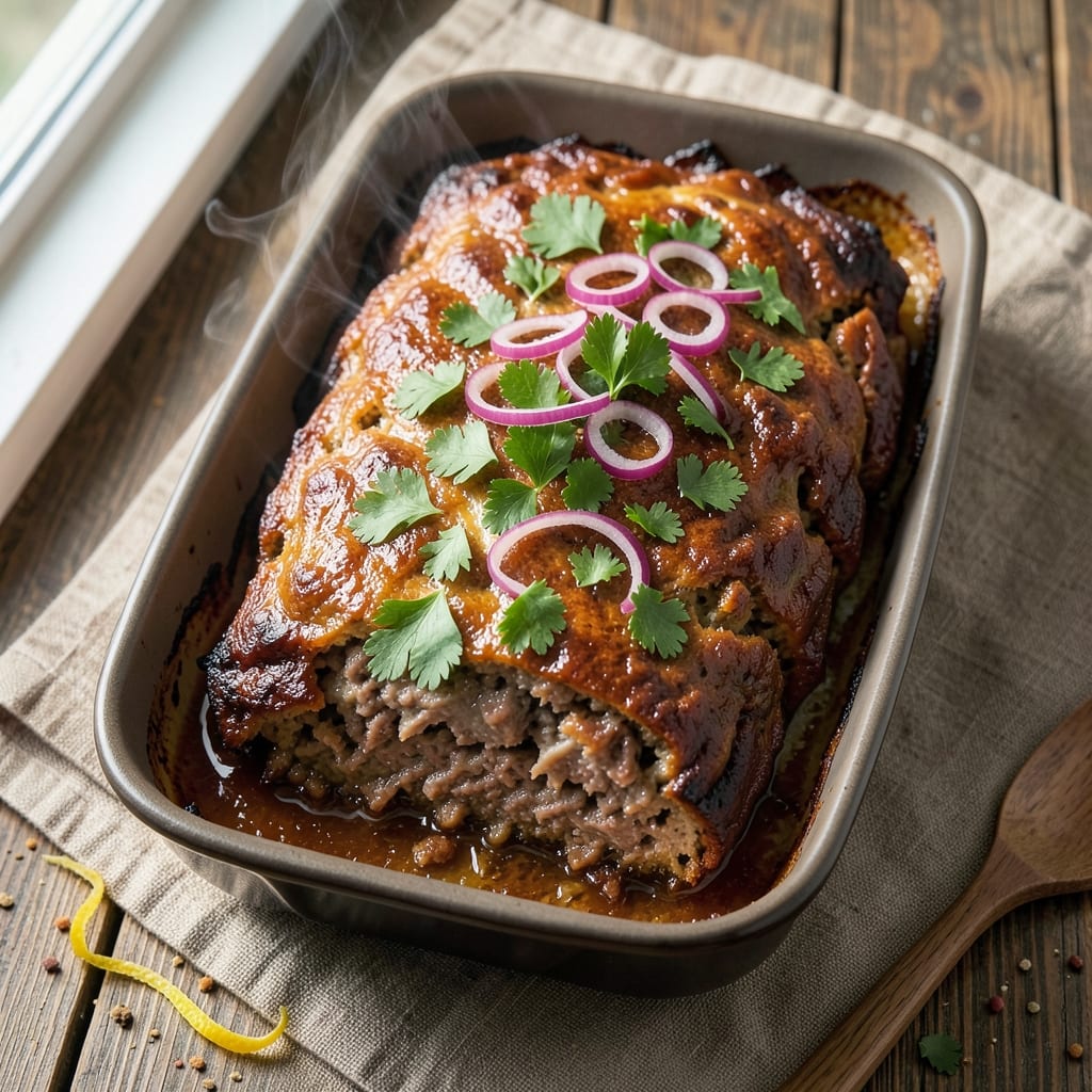 Beef, Pork, and Veal Meatloaf Recipe: Three-Meat Masterpiece with Herbed Crust