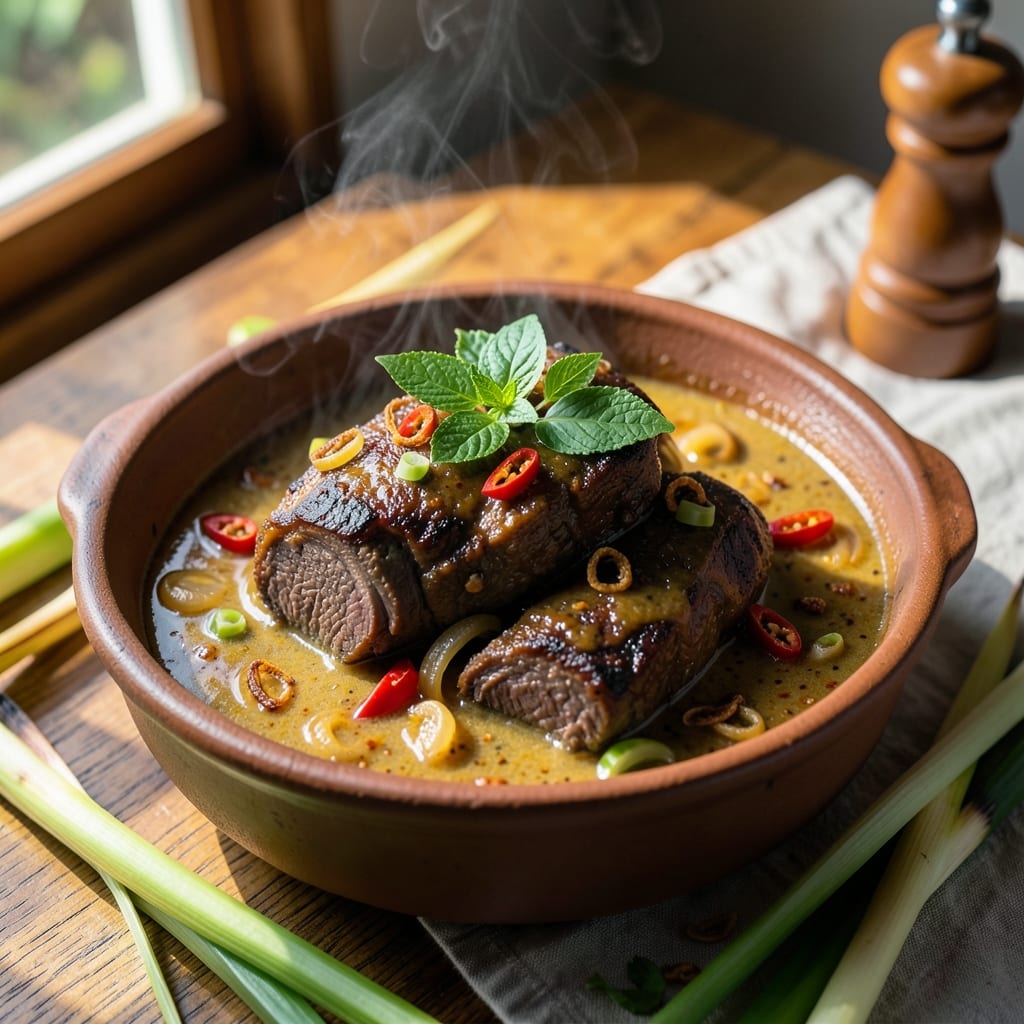 Authentic Malaysian Beef Rendang Recipe: Slow-Cooked Coconut Curry Magic