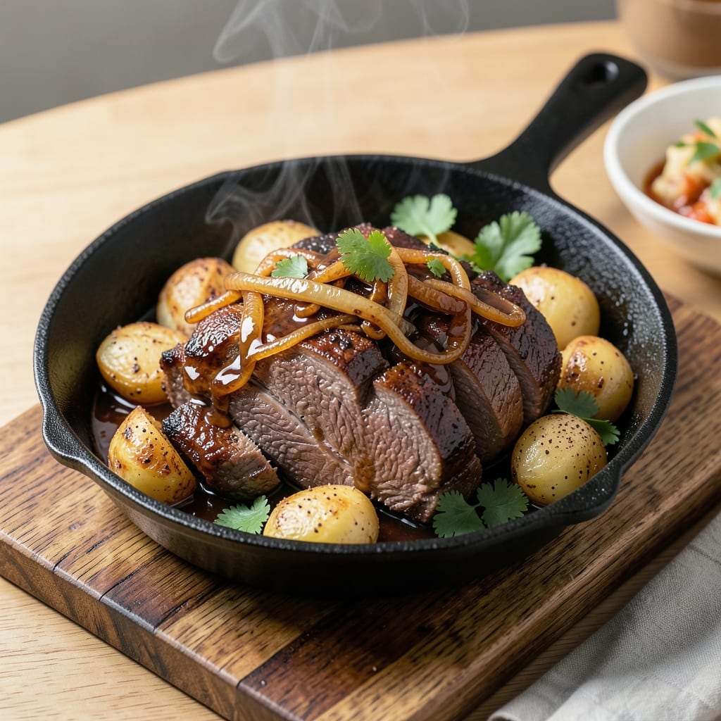 Barbecue Beef Crockpot Recipe: Slow-Simmered Smoky Depth in One Pot