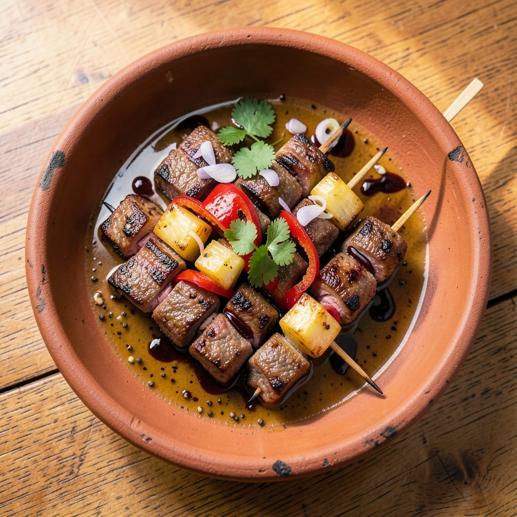 Banyan Beef Skewers Recipe: Coconut-Tamarind Glaze That Caramelizes