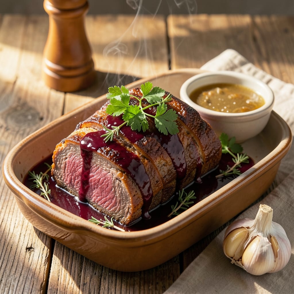 Argentina Beef Loaf Recipe: Chimichurri-Kissed Tender Heart