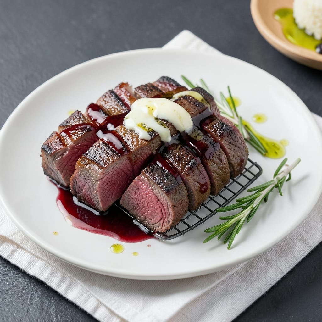 Angus Beef Sirloin Tip Steak Recipe: Reverse-Seared Crust With Juicy Core