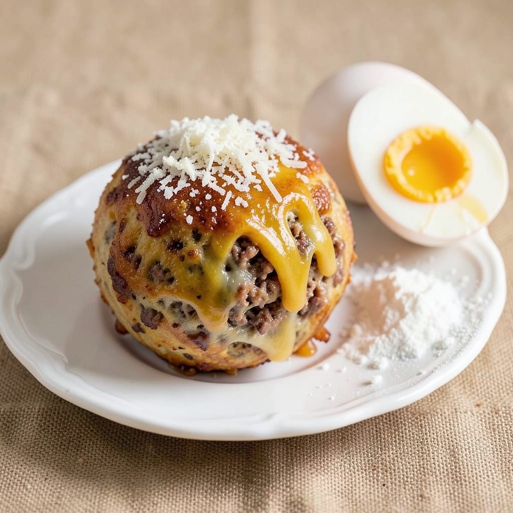 Armour Beef Cheese Ball Recipe: Spiced Meatballs With Tangy Cheese Crust