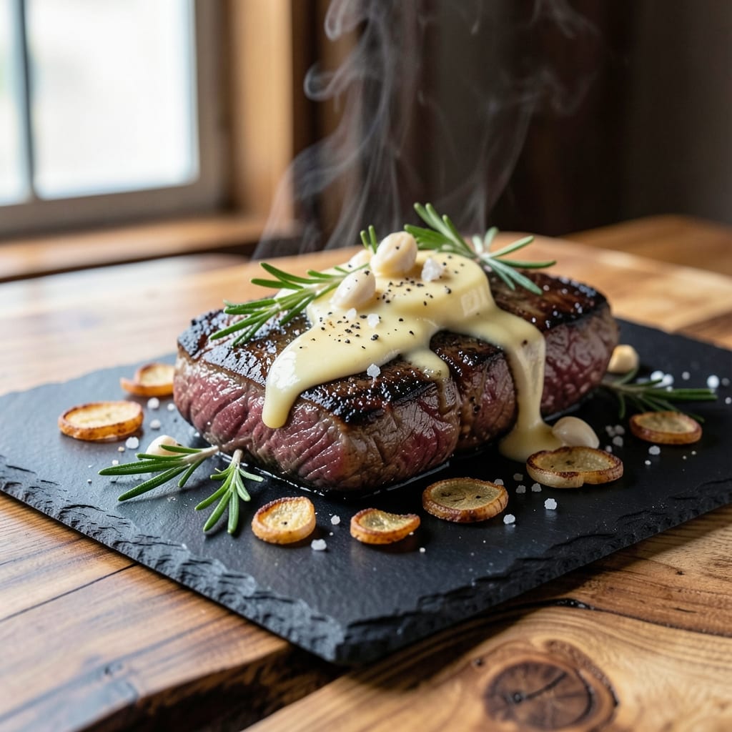 Angus Beef Strip Steak Recipe: Buttery Crust Meets Juicy Pink Centers