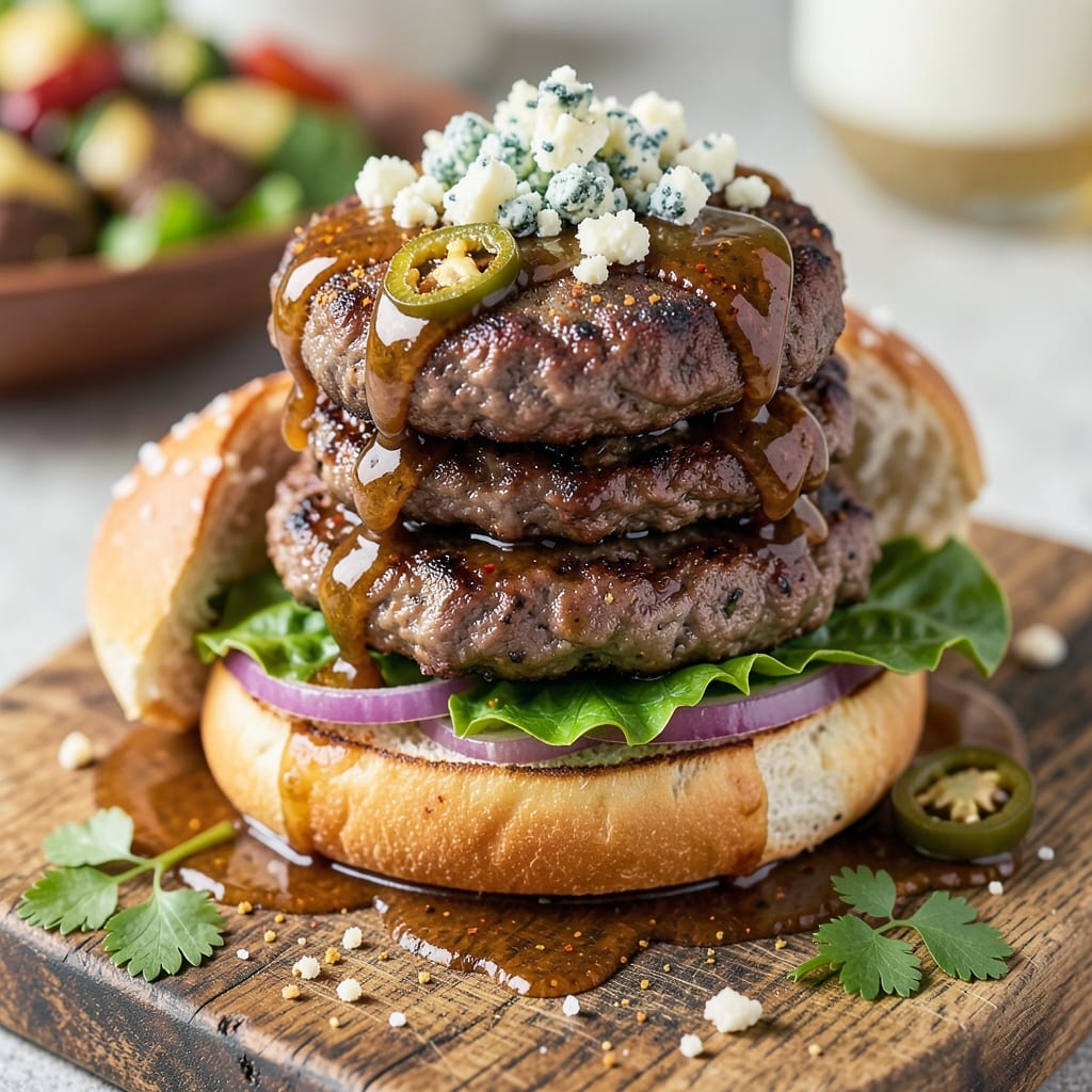 Bbq Beef Hamburgers Best Recipe: Smoky Charred Crust With Juicy Centers