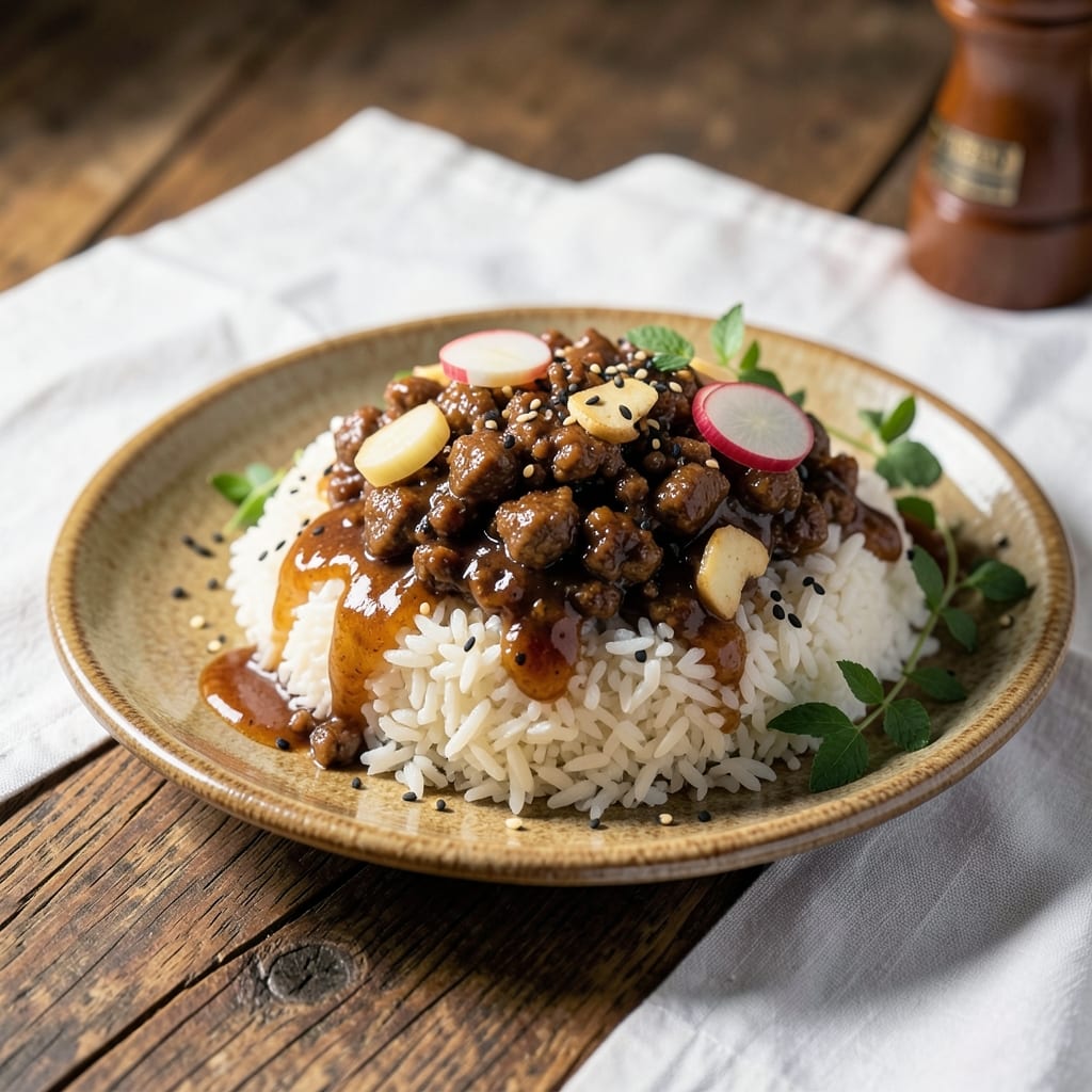 Asian Ground Beef and Rice Recipe: Fragrant Soy-Ginger Stir-Fry in 20 Minutes