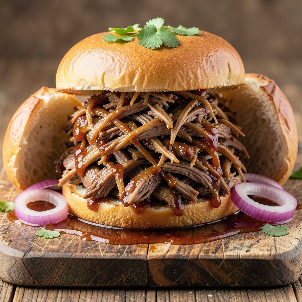 Barbecue Beef Sandwiches Crock Pot Recipe: Smoky Pull-Apart Tenderness in One Pot