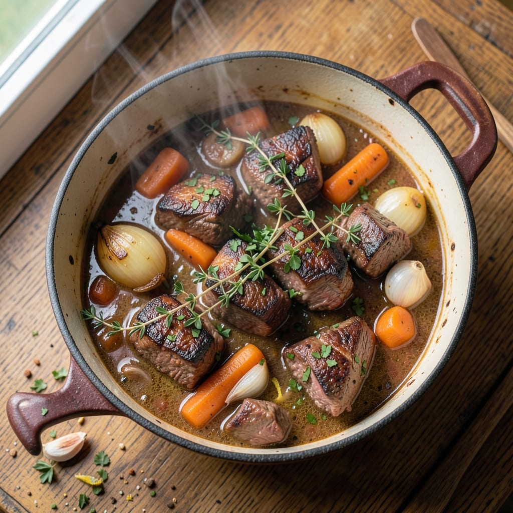 American Beef Stew Recipe: Slow-Simmered Depth With Caramelized Onion Layers