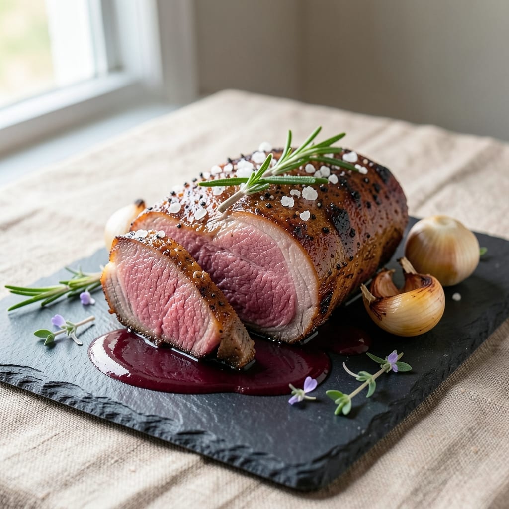 Oven Roasted Beef Tenderloin Recipe: Blistering Crust Over Pink-Centered Luxury