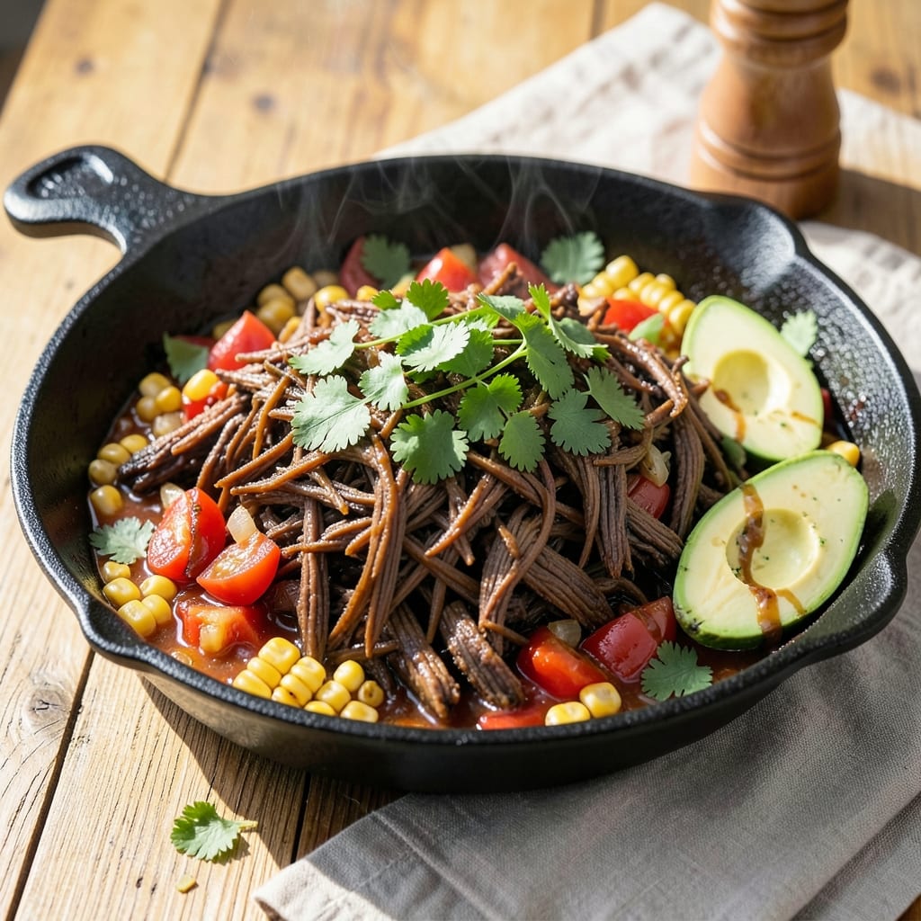 Authentic Mexican Shredded Beef Recipe Slow Cooker: Slow-Cooked Tangy-Spiced Carnitas Magic