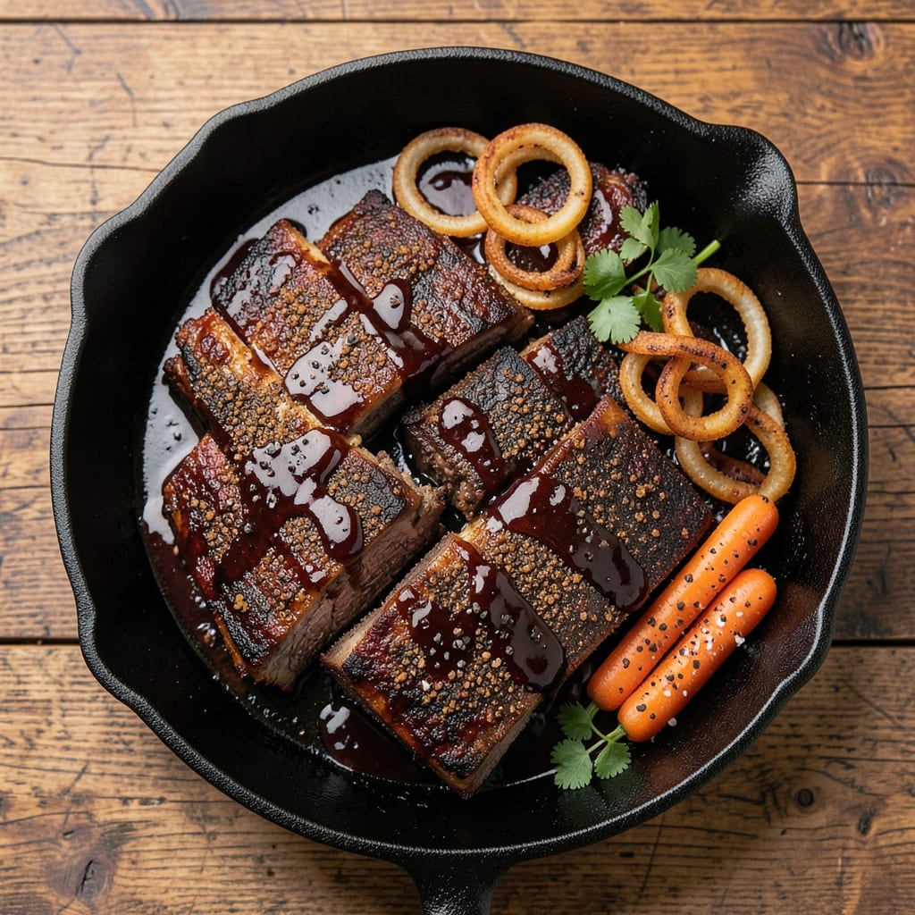 BBQ Beef Chuck Short Ribs Recipe: Slow-Braised to Caramelized Crunch