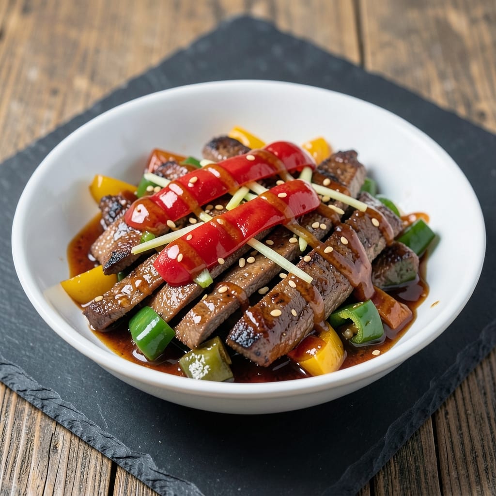 Bell Pepper Beef Recipe: Wok-Seared Crunch with Sweet Chili Heat
