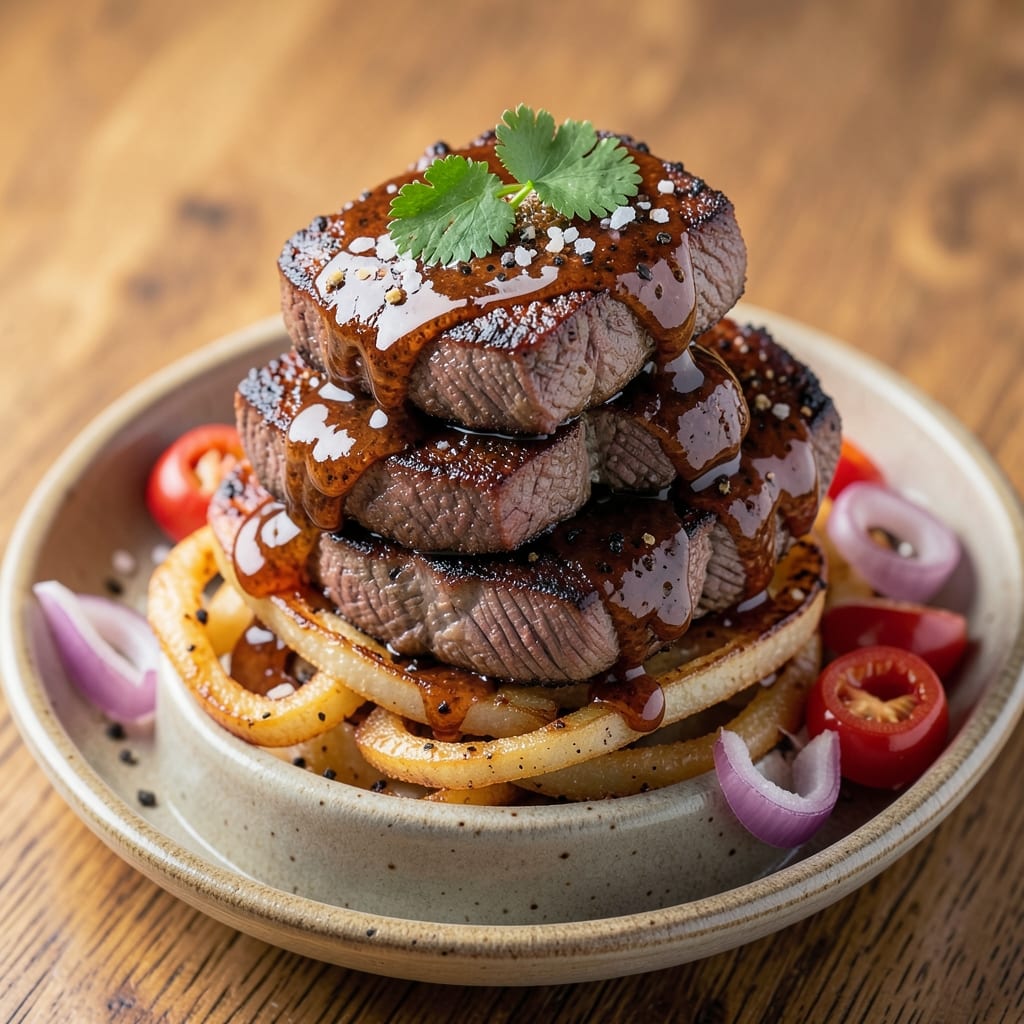Barbecue Beef Cups Recipe: Smoky-Spiced Bites with Crispy Edges