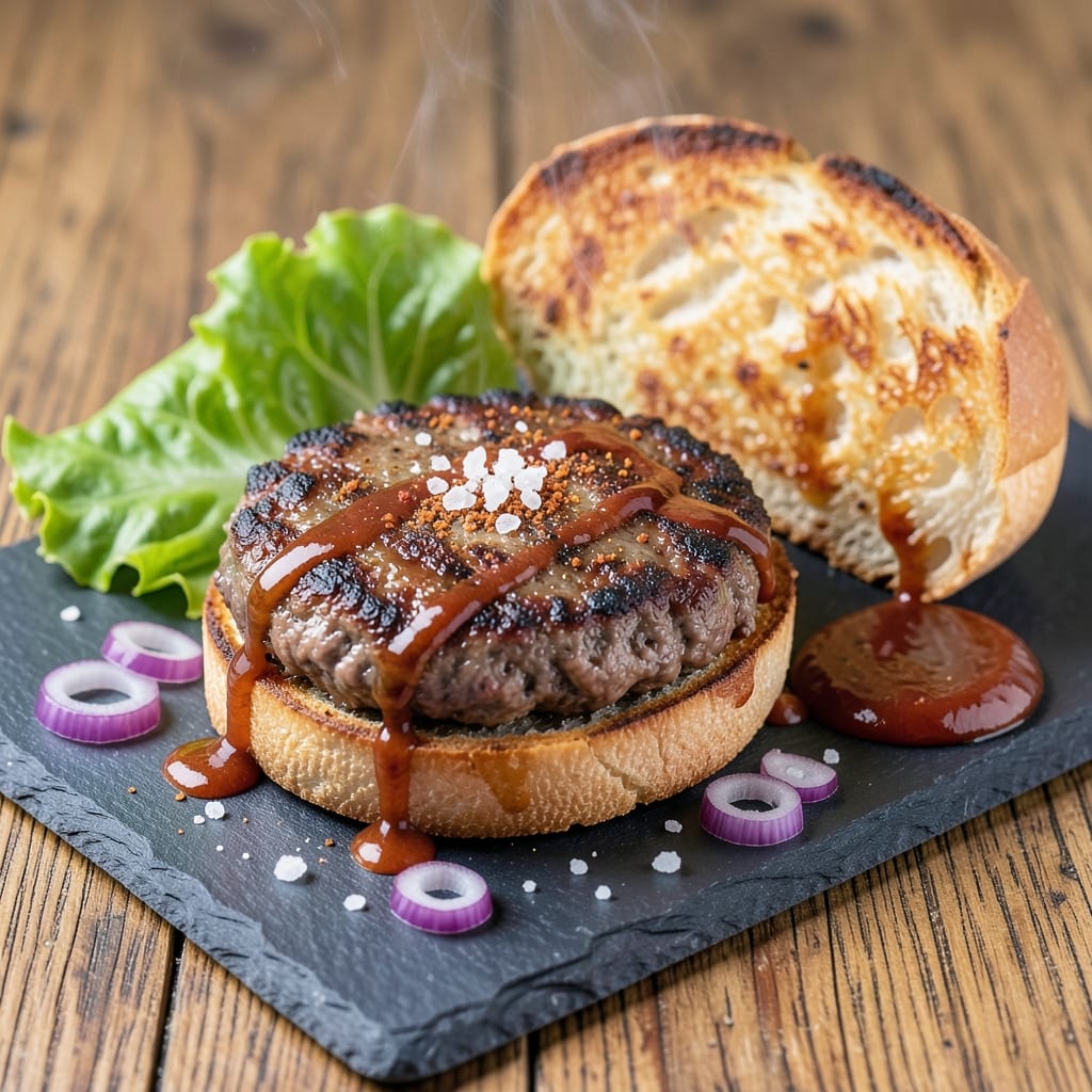 BBQ Beef Patties Recipe: Smoky-Spiced Grillhouse Crust in 20 Minutes