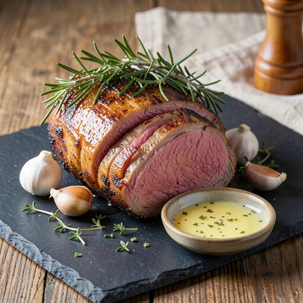 Barefoot Contessa Slow Roasted Beef Tenderloin Recipe: Herb-Infused Crust Over Buttery Center