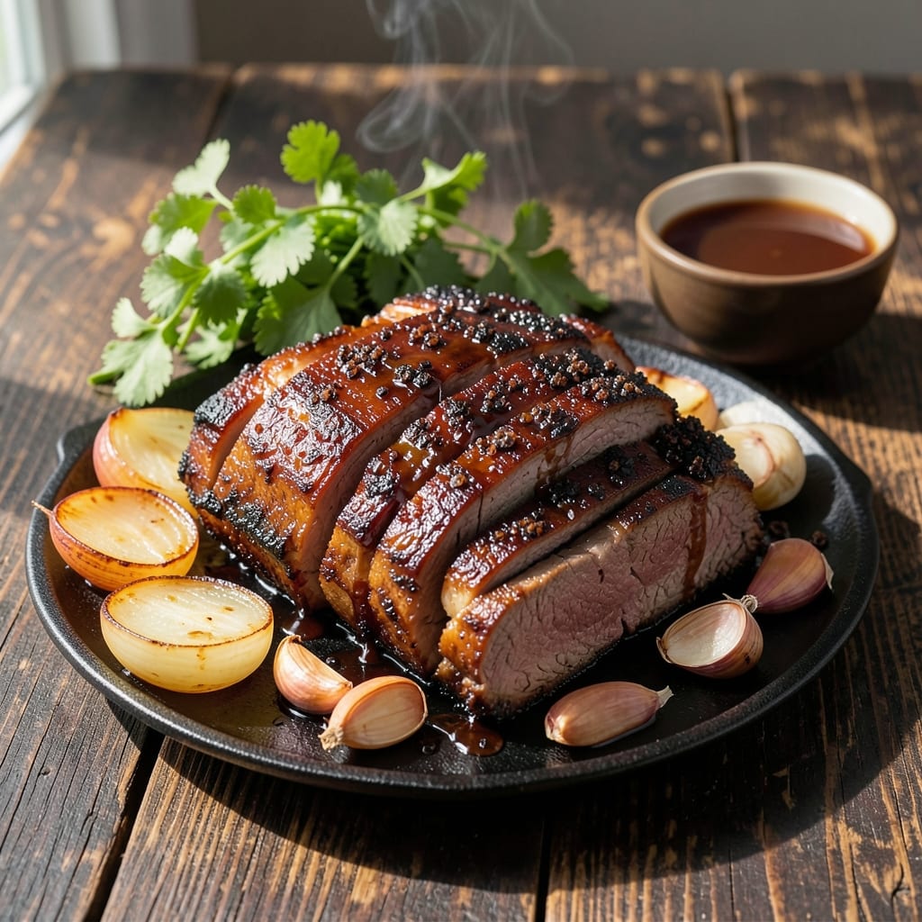 American Beef Brisket Recipe: Maillard Magic for Deep Smoky Crust