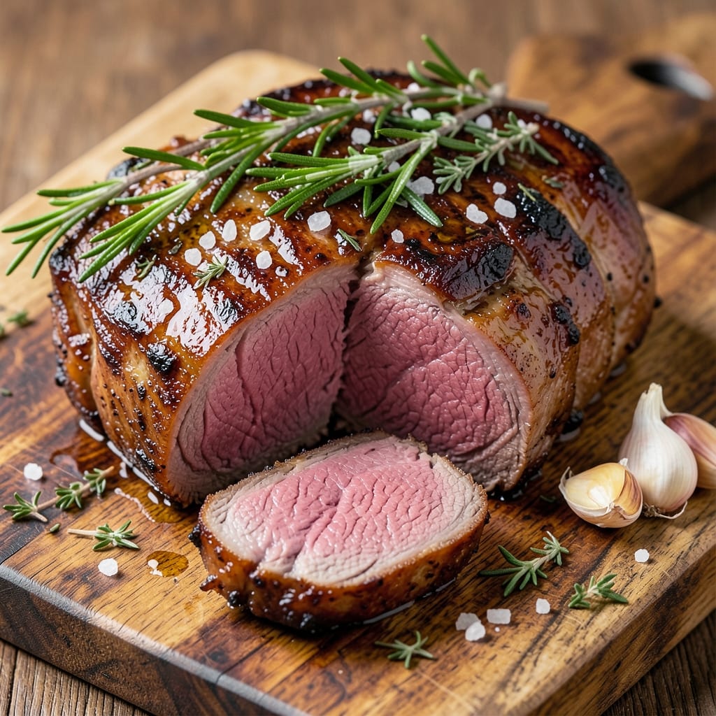 Angus Beef Sirloin Tip Roast Recipe: Herb-Infused Crust Over Juicy, Slow-Roasted Core