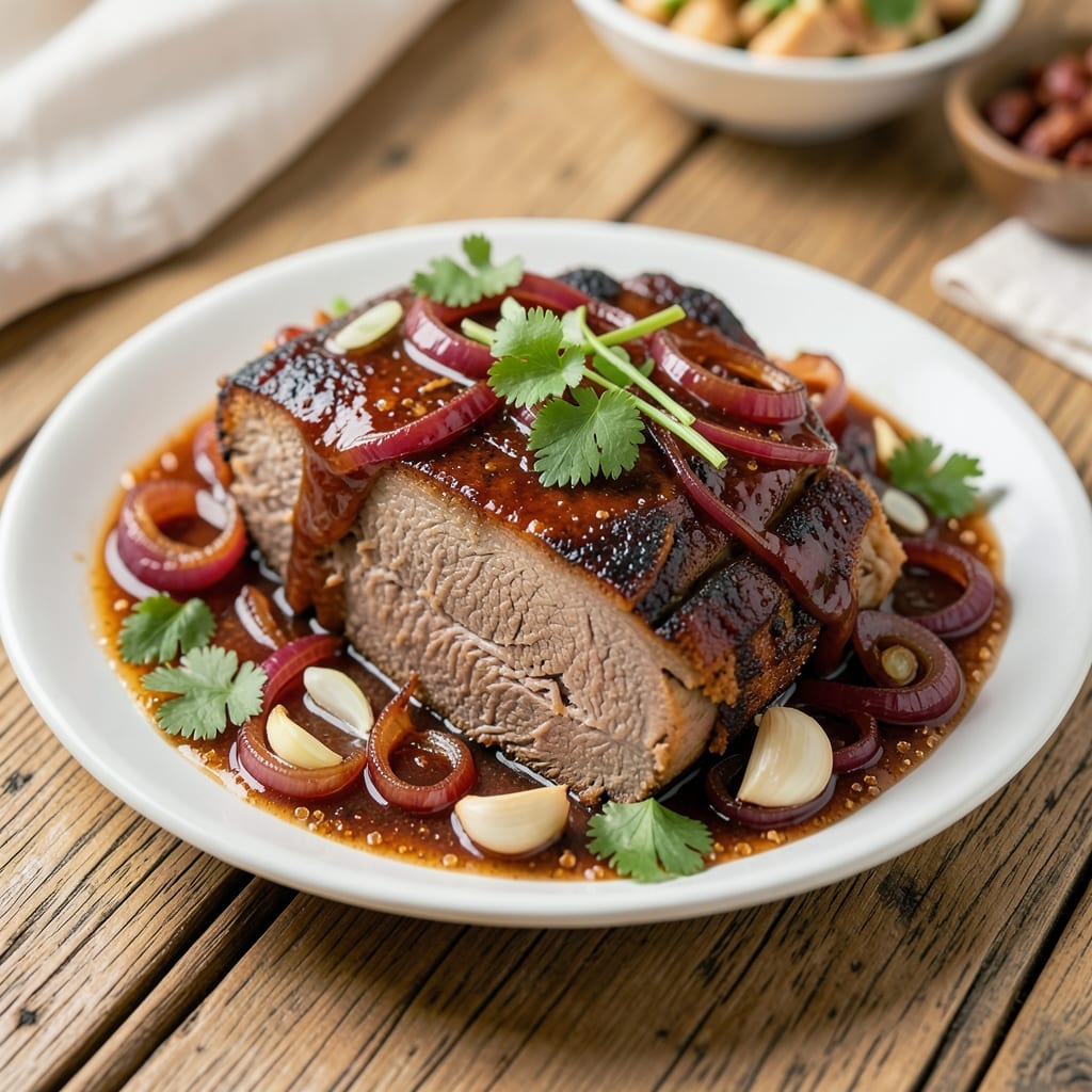 BBQ Corned Beef Brisket Slow Cooker Recipe: Slow-Cooked Spice-Infused Richness
