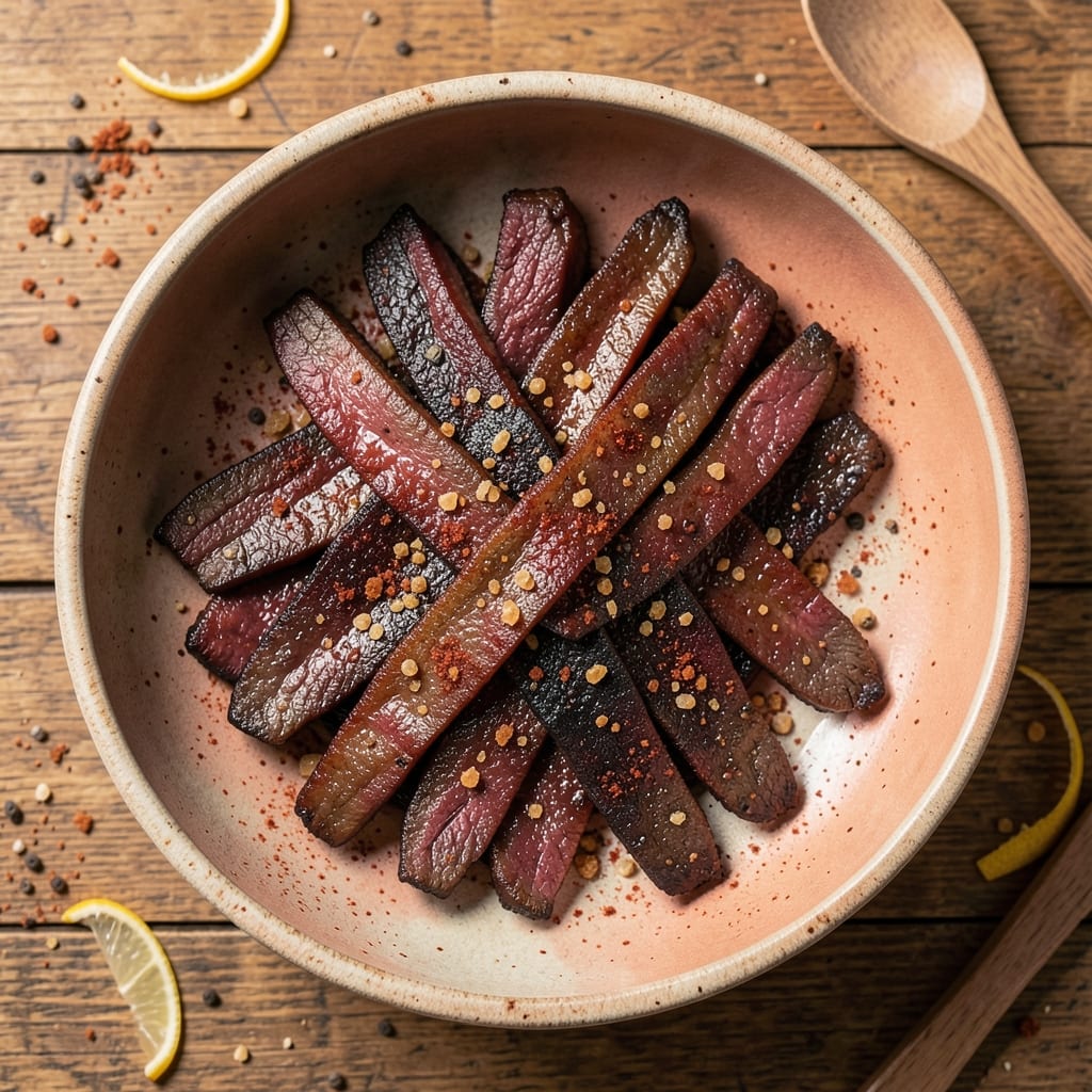 Ronco Beef Jerky Recipe: Smoky-Spiced Dehydrator Chews in 4 Hours