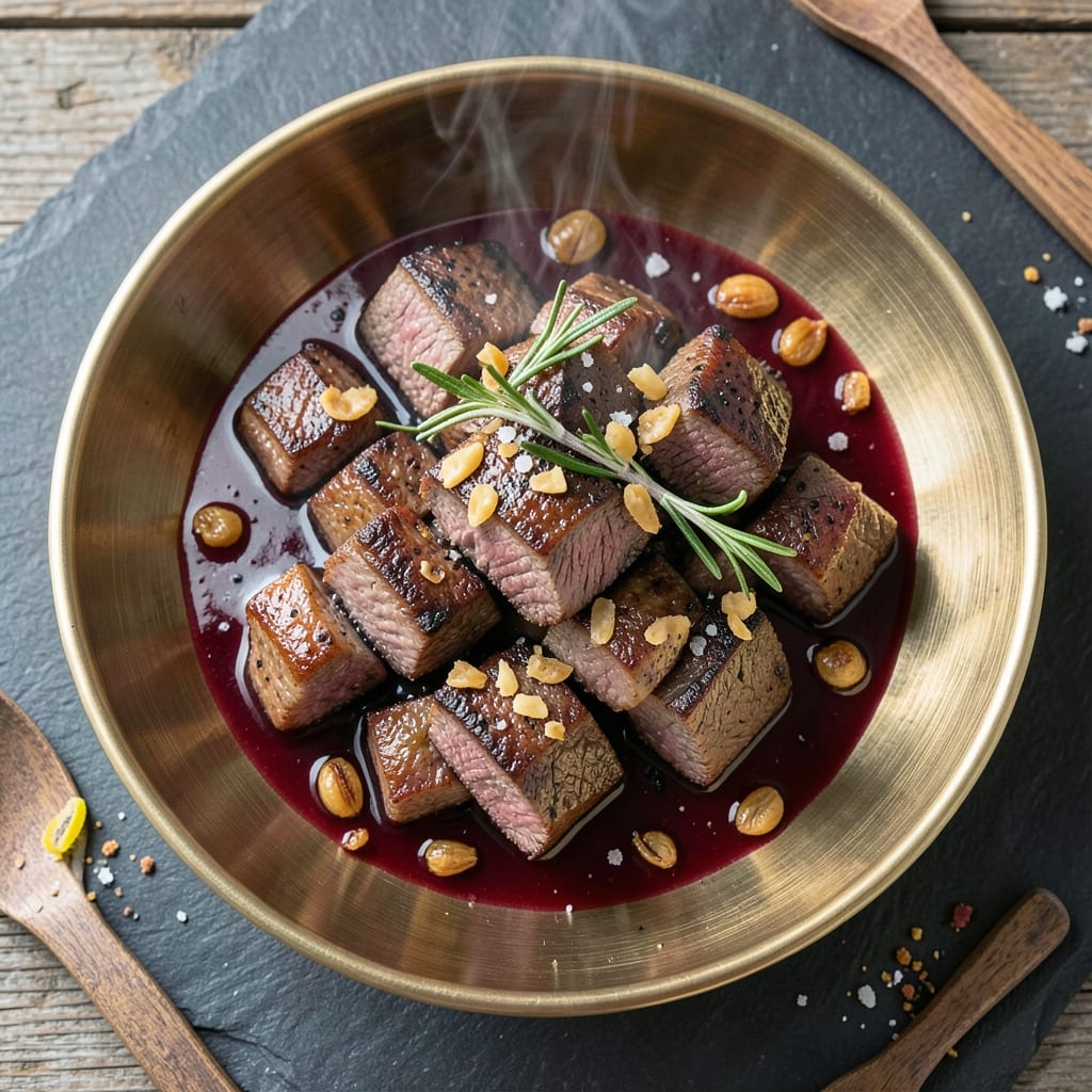 Angus Beef Cubes Recipe: Pan-Seared Crust With Buttery Interiors