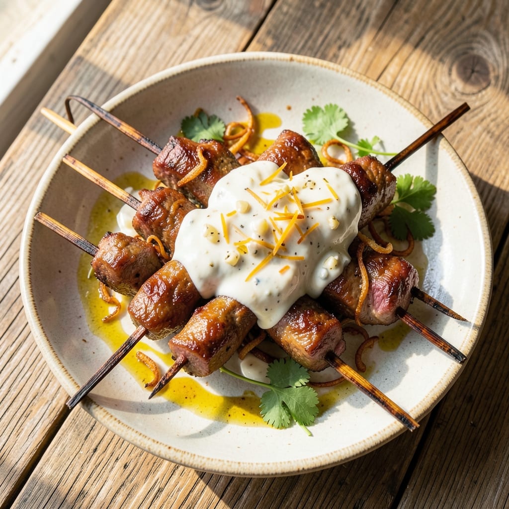 Bangladeshi Beef Kebabs Recipe: Tender Yogurt-Marinated Bites with Charred Spice Crust