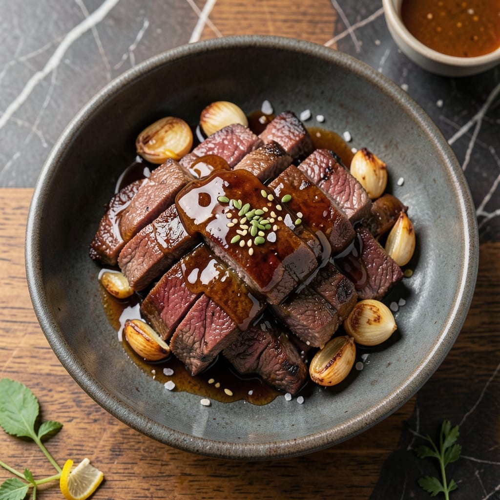 Authentic Korean Beef Recipe: Marinated Buldak-Style Crispy Edges
