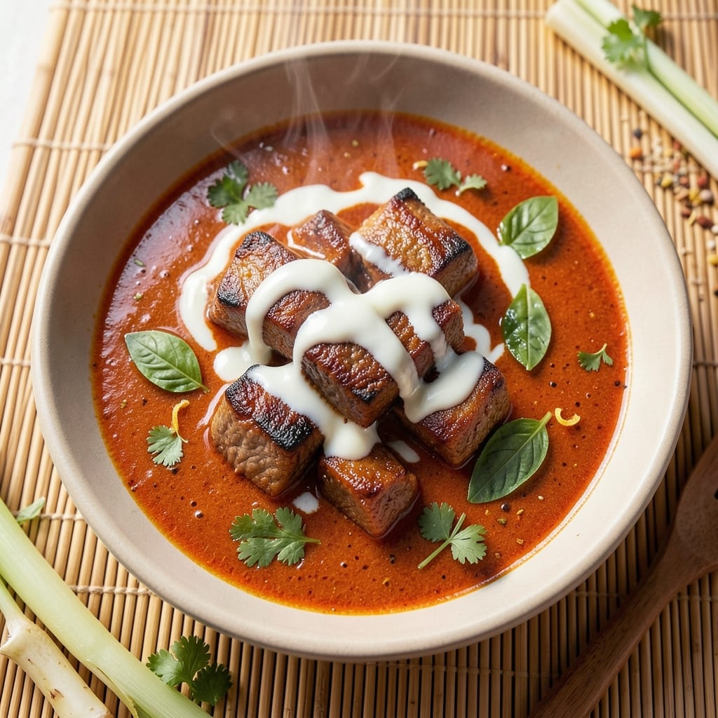 Authentic Thai Red Beef Curry Recipe: Spicy-Kick Balance in One Pot