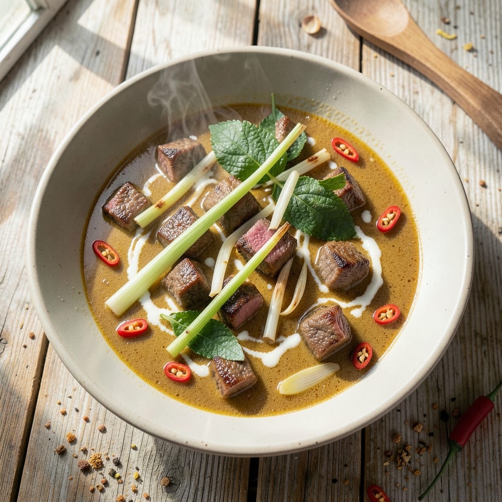 Authentic Thai Beef Curry Recipe: Fragrant Coconut and Lemongrass Magic