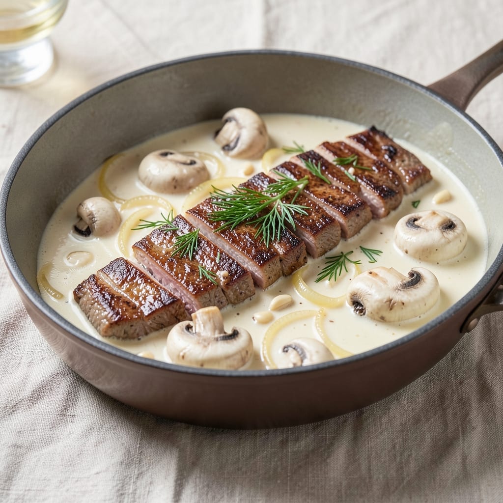Atkins Beef Stroganoff Recipe: Low-Carb Creaminess Without the Carbs