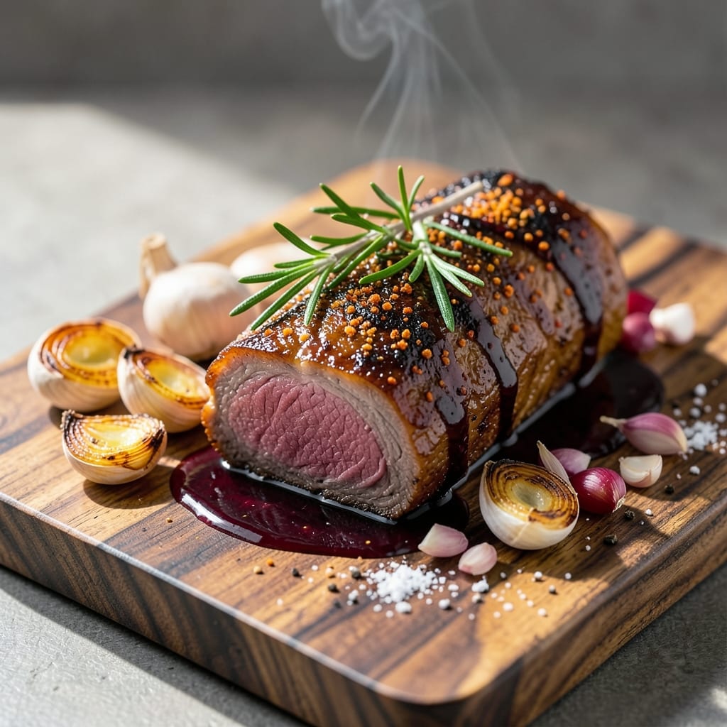 Beef Tenderloin Tail Recipe: Smoky-Spiced Crust Over Juicy Pink Centers